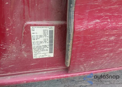 2012 Nissan Frontier Sv from USA, damaged, VIN 1N6AD0EV1CC401277